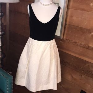 Milly black & creme dress